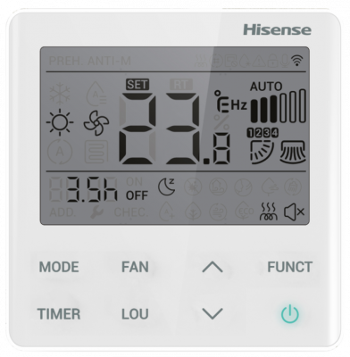 Hisense Внутренние блоки канального типа серии FREE Match DC Inverter R32 2024 Wi-Fi ADT-09UX4RBL8