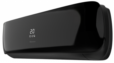 Hisense Внутренние блоки настенного типа серии PREMIUM BLACK FREE Match DC Inverter R32 Wi-Fi AMS-12UW4RVETG00(B)